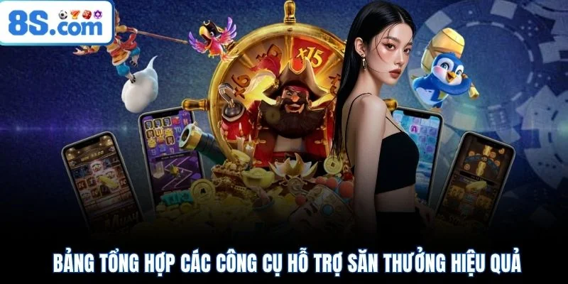 Bảng tổng hợp các công cụ hỗ trợ săn thưởng hiệu quả 